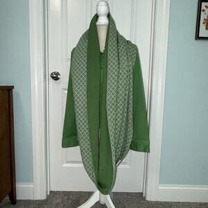 Patron Tequila Knit Winter Infinity Scarf Green Liquor Alcohol Bar Merchandise